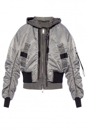 Sweatshirt-effect cropped jacket, zdjęcie 1 Sweatshirt-effect cropped jacket od Diesel